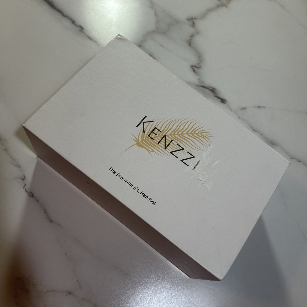 Kenzzi IPL Hair Removal Handset For Permanent Hair Reduction Open Box New